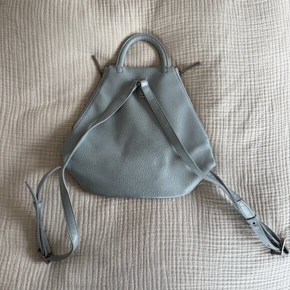 Matt & Nat Vegan Medium Backpack Light Blue - Picture 3 of 6